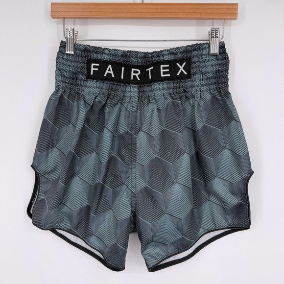 Fairtex Other - Fairtex Stealth Muay Thai Shorts Boxing Sz M Gray Black
